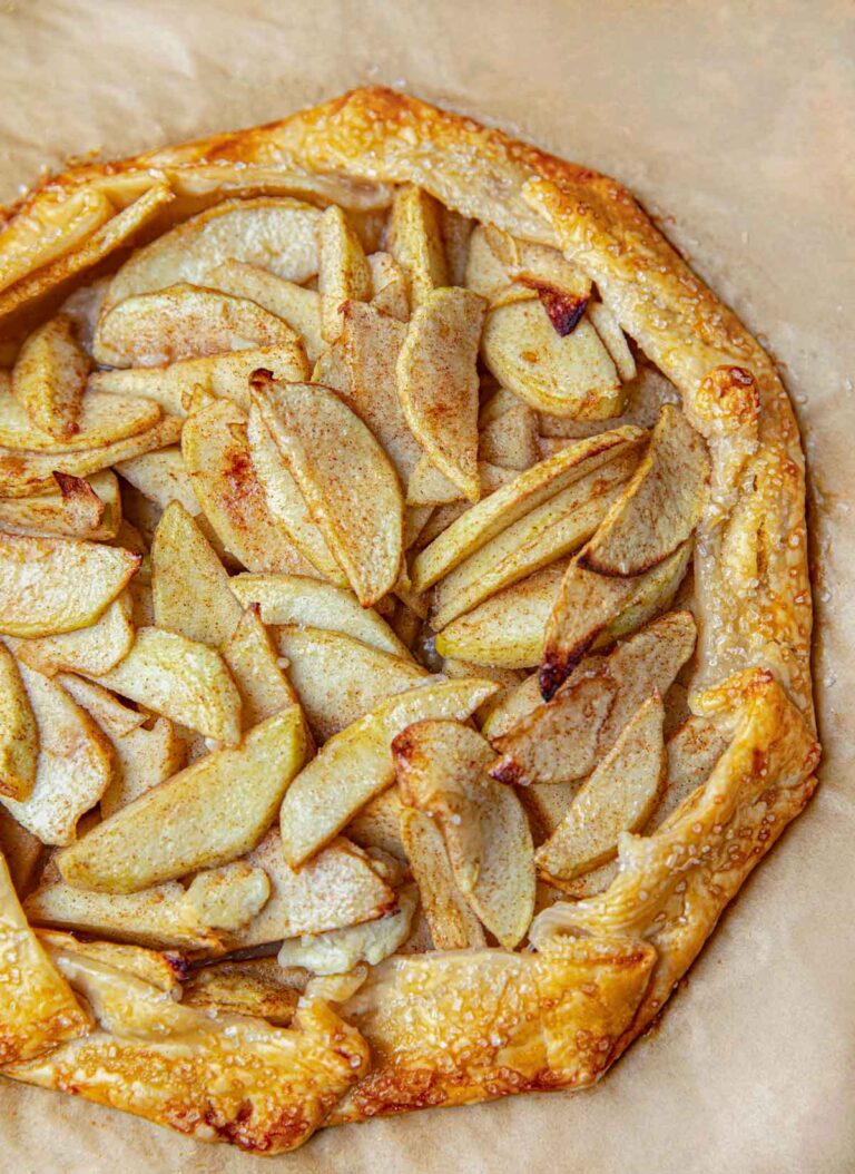 Apple Crostata (Apple Pie with half the work!) - Dinner, then Dessert