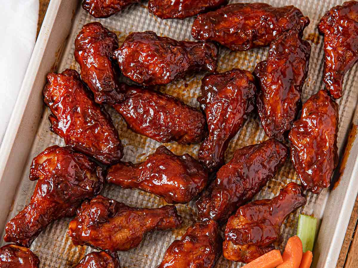 Bbq chicken shop wings recipe grill