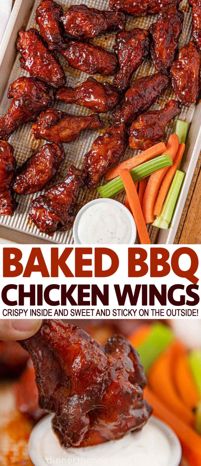 Baked BBQ Chicken Wings