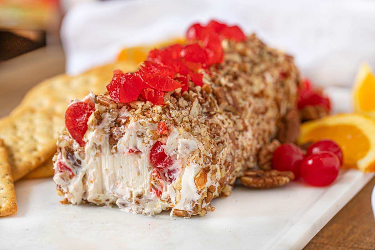 Cherry Cheese Log