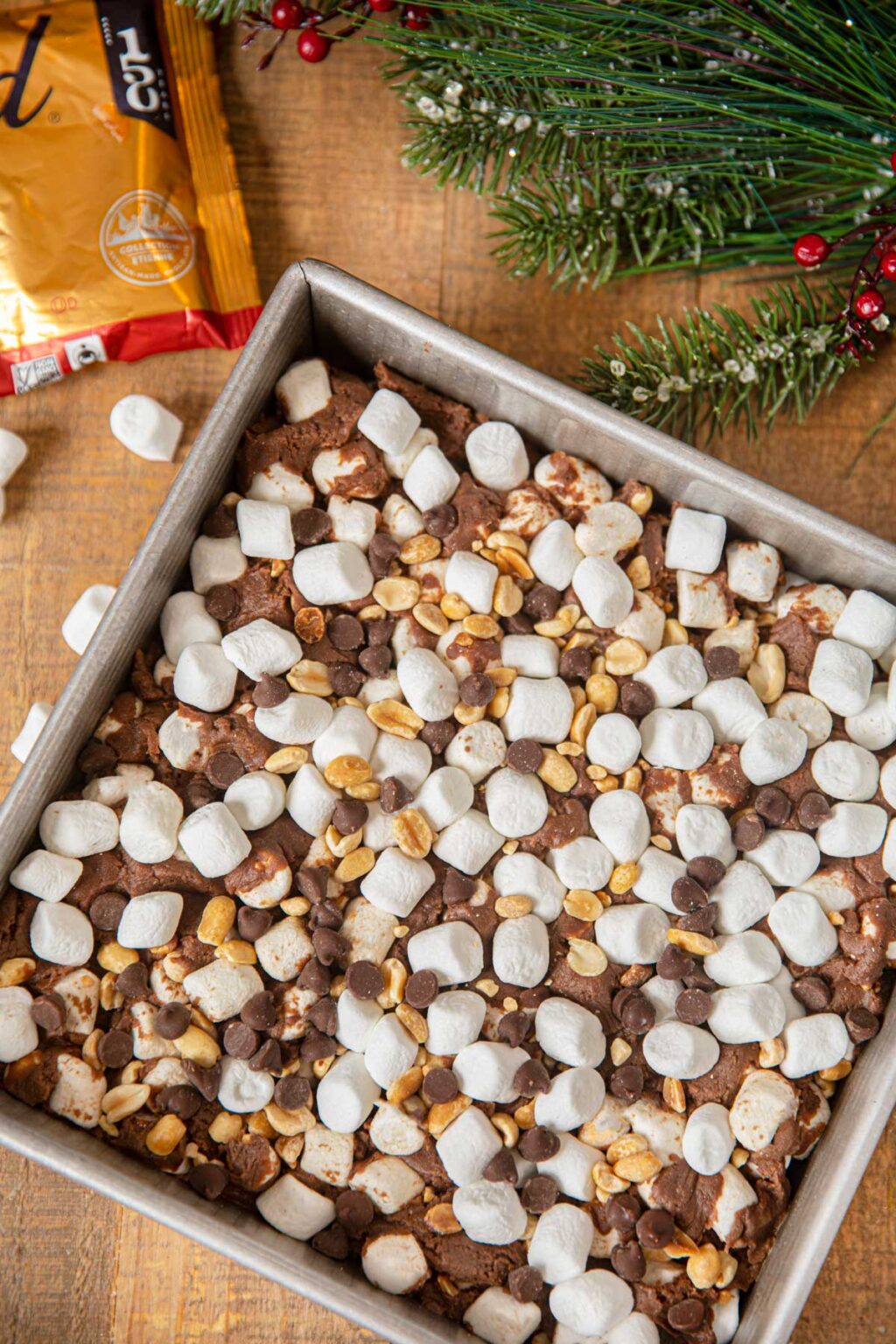 Chocolate Marshmallow Peanut Butter Bars Recipe Dinner, then Dessert