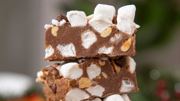 Chocolate Peanut Marshmallow Bars