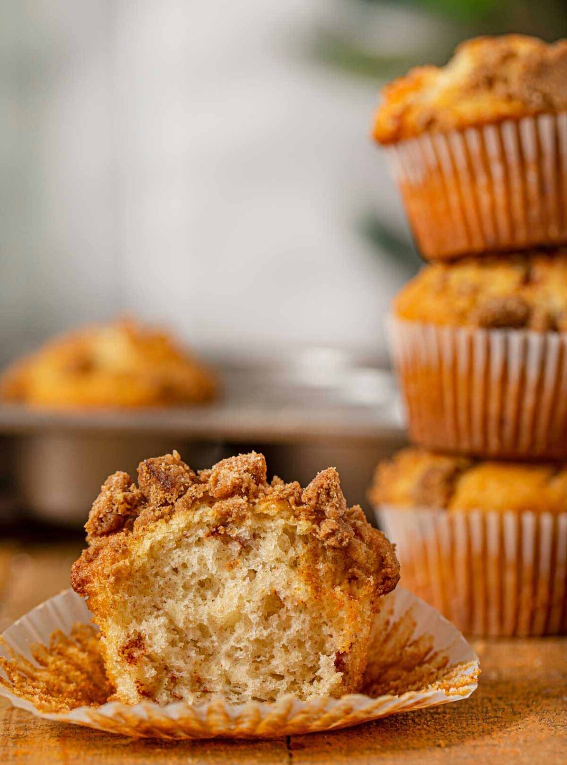 Cinnamon Streusel Muffin Recipe (Coffee Cake) - Dinner, then Dessert