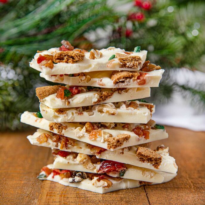 Fruitcake Bark