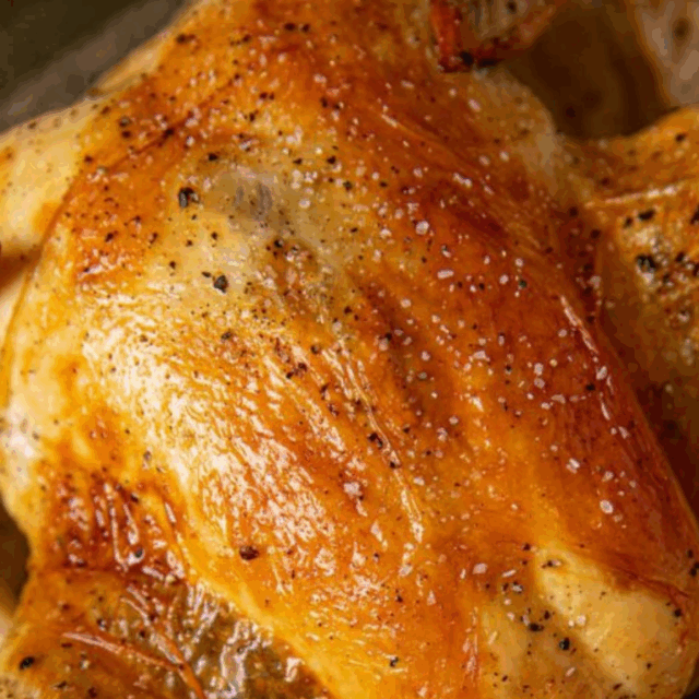 close up of whole turkey