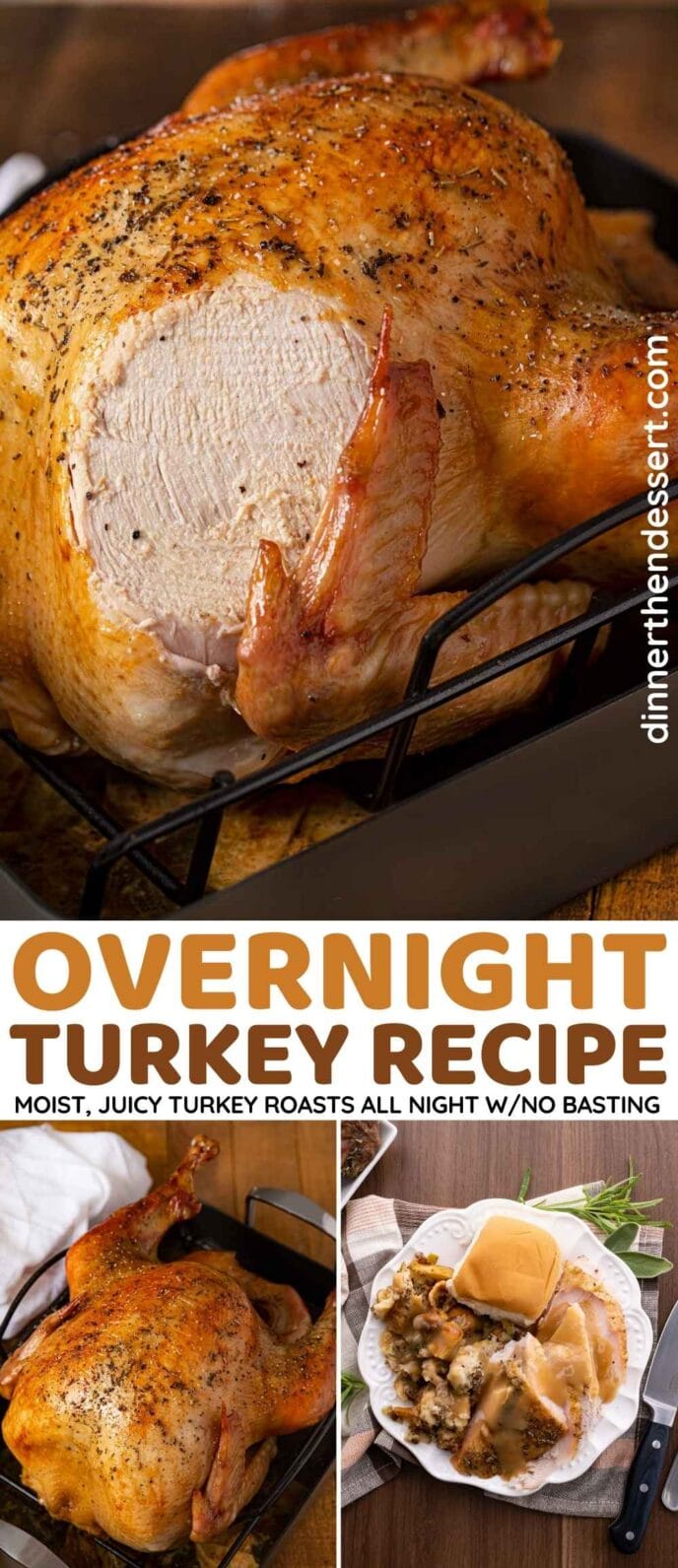 Overnight Turkey Collage