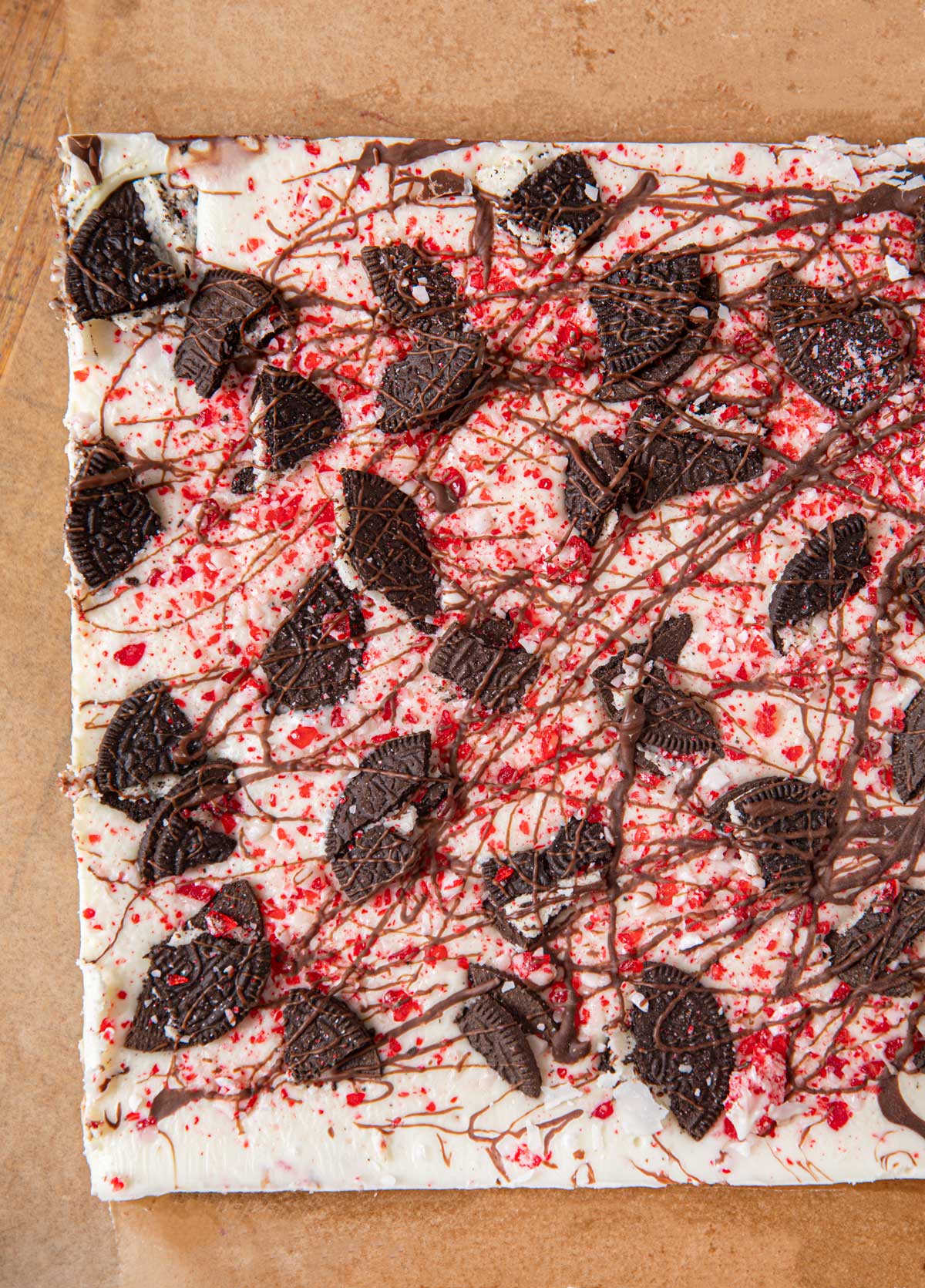 Peppermint Oreo Bark Candy Recipe Dinner Then Dessert