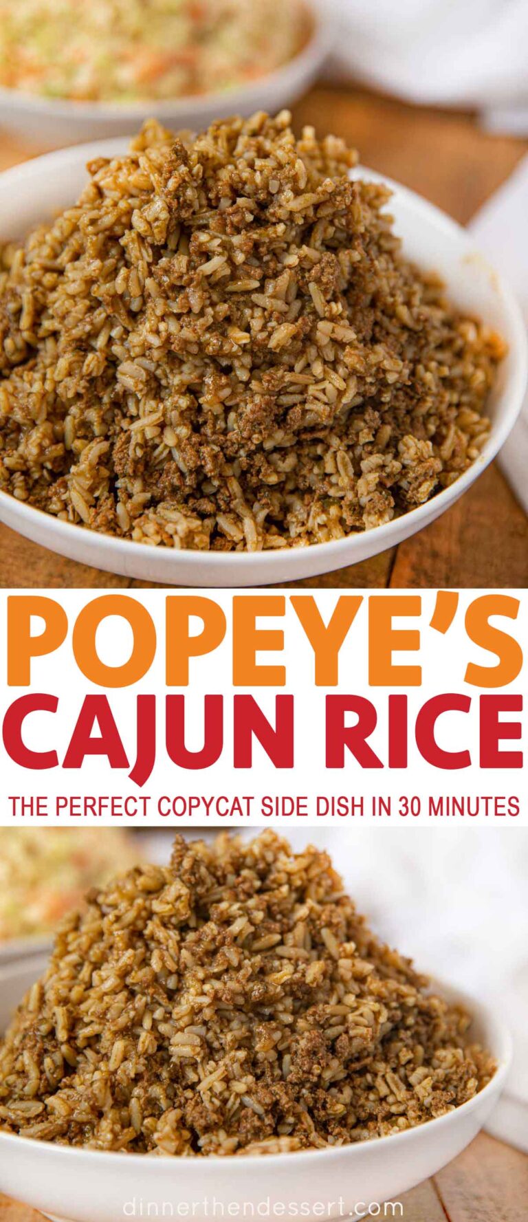 Popeye's Cajun Rice Recipe (Copycat) Dinner, then Dessert