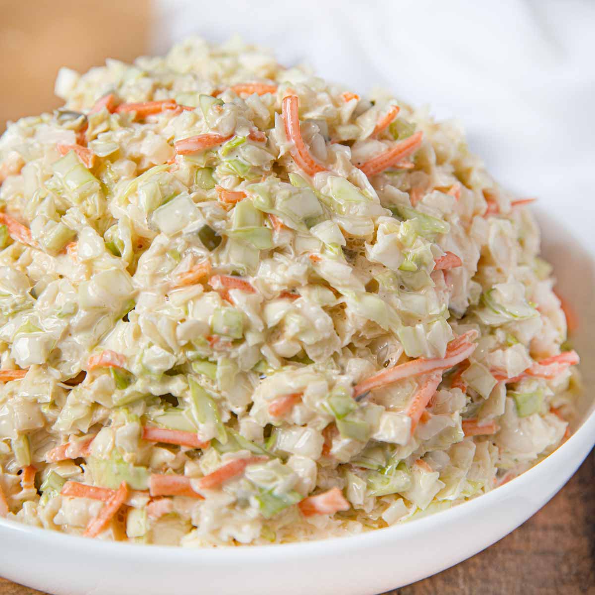 Coleslaw Macaroni Salad Recipe - Dinner, then Dessert