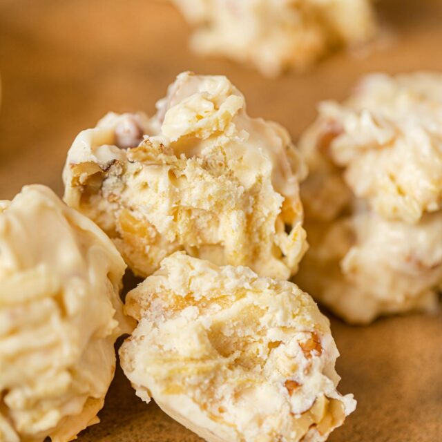 Potato Chip Candy Clusters