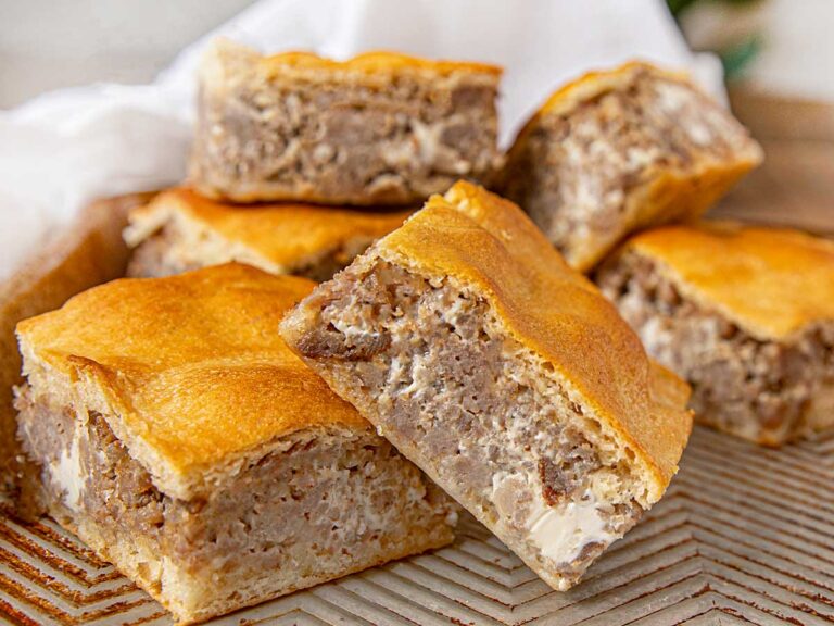Sausage Crescent Squares Recipe Dinner, then Dessert