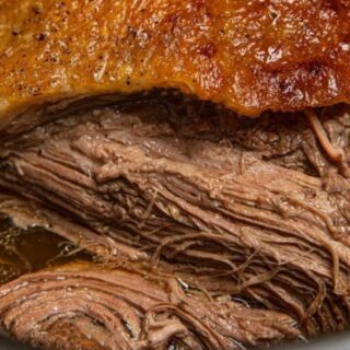 Brisket sliced