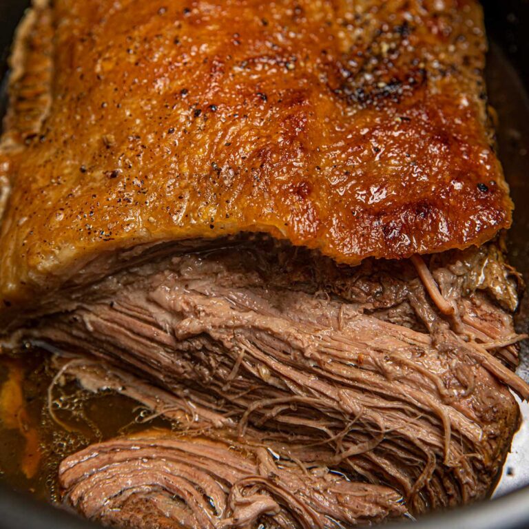 Slow Cooker Beef Brisket Recipe Dinner, then Dessert