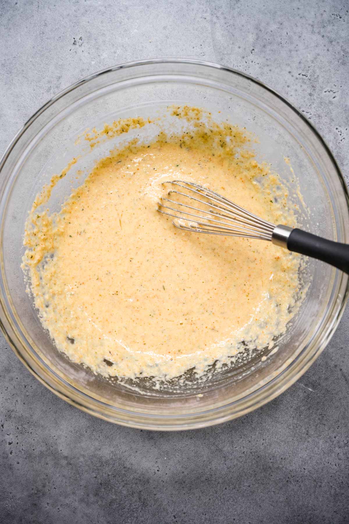 Slow Cooker Meatloaf ingredients in mixing bowl