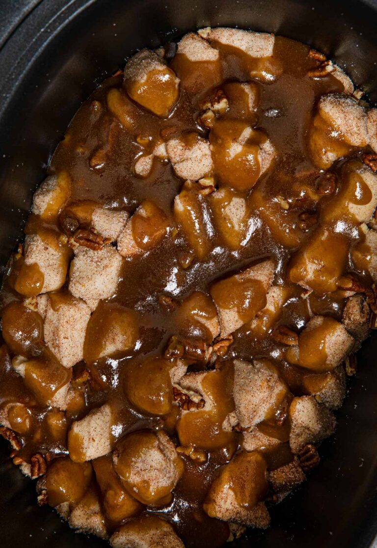 Slow Cooker Monkey Bread Recipe Dinner, then Dessert