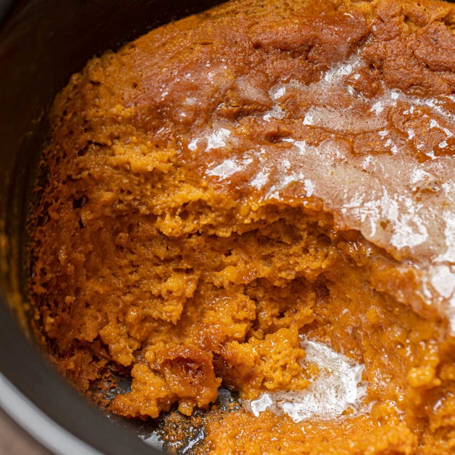 Slow Cooker Pumpkin Pie