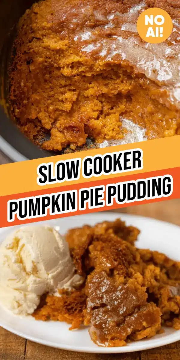 Pin image for pie pudding in sow cooker