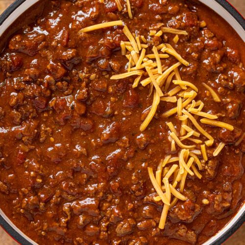 Texas Brisket Chili (No Beans) Recipe - Dinner, then Dessert