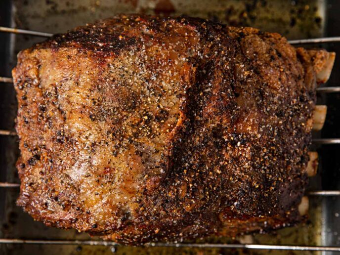 Top of Perfectly Easy Prime Rib