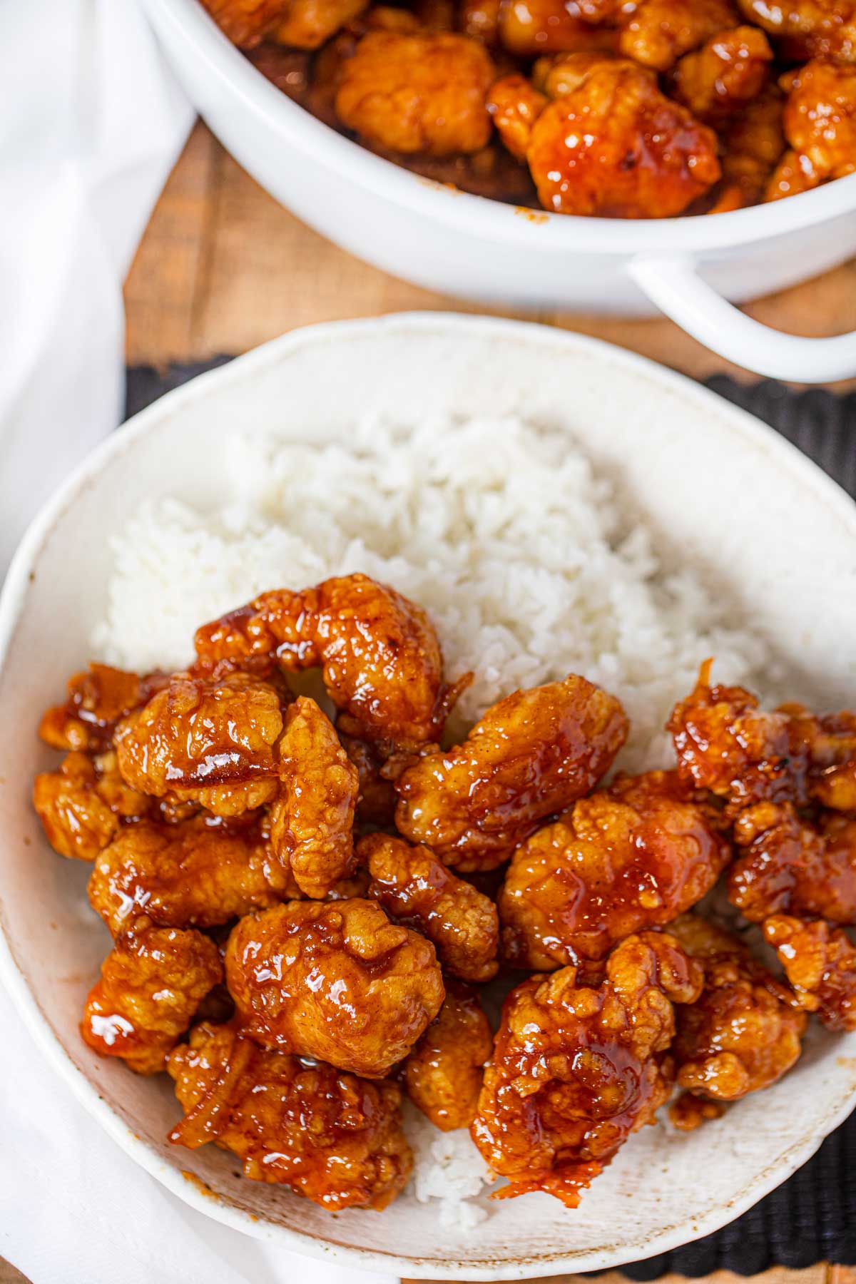 orange chicken with orange marmalade