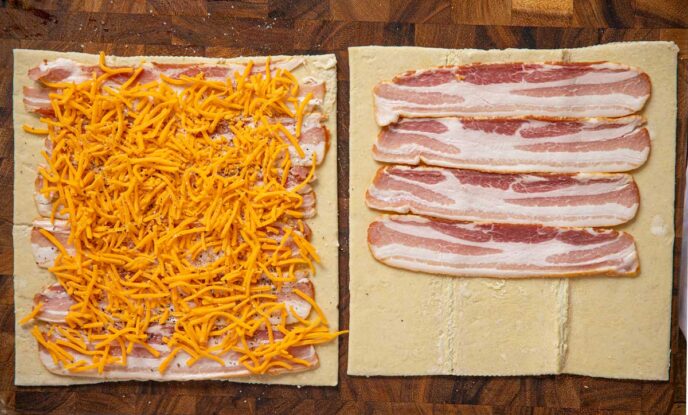 Bacon Pinwheel ingredients