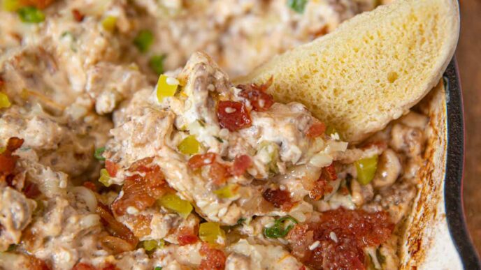 Bacon Cheeseburger Dip