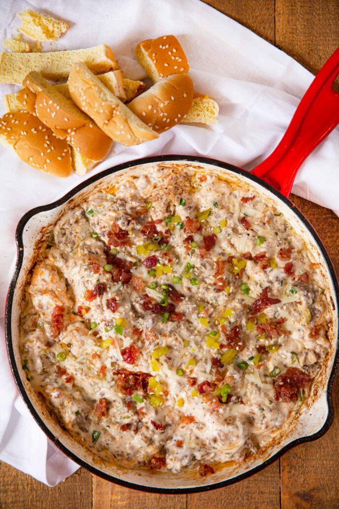 Bacon Cheeseburger Dip