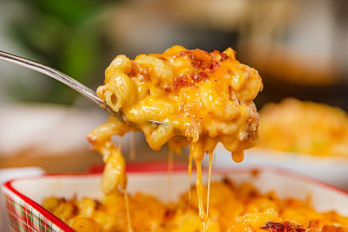 Baked Mac And Cheese With Bacon Recipe