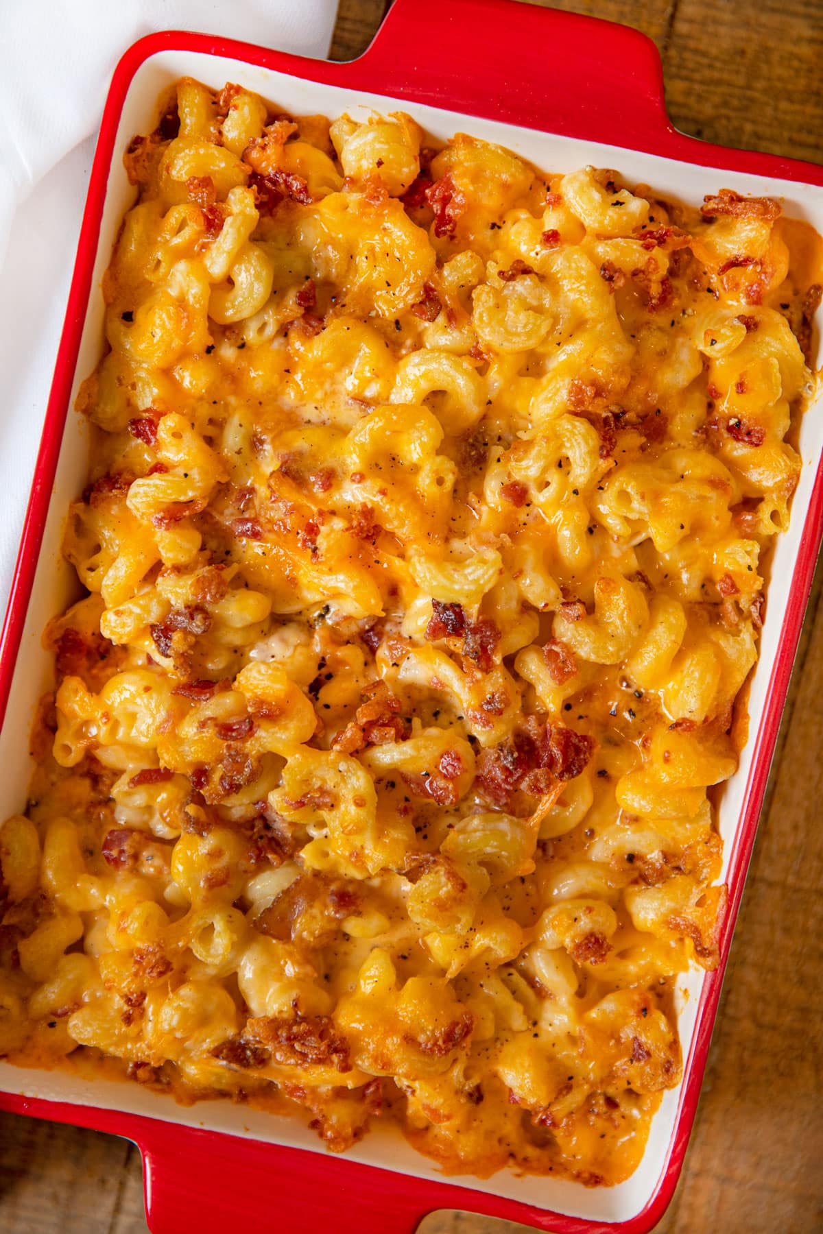 Mac And Cheese Baked With Bacon At Dalton Finn Blog