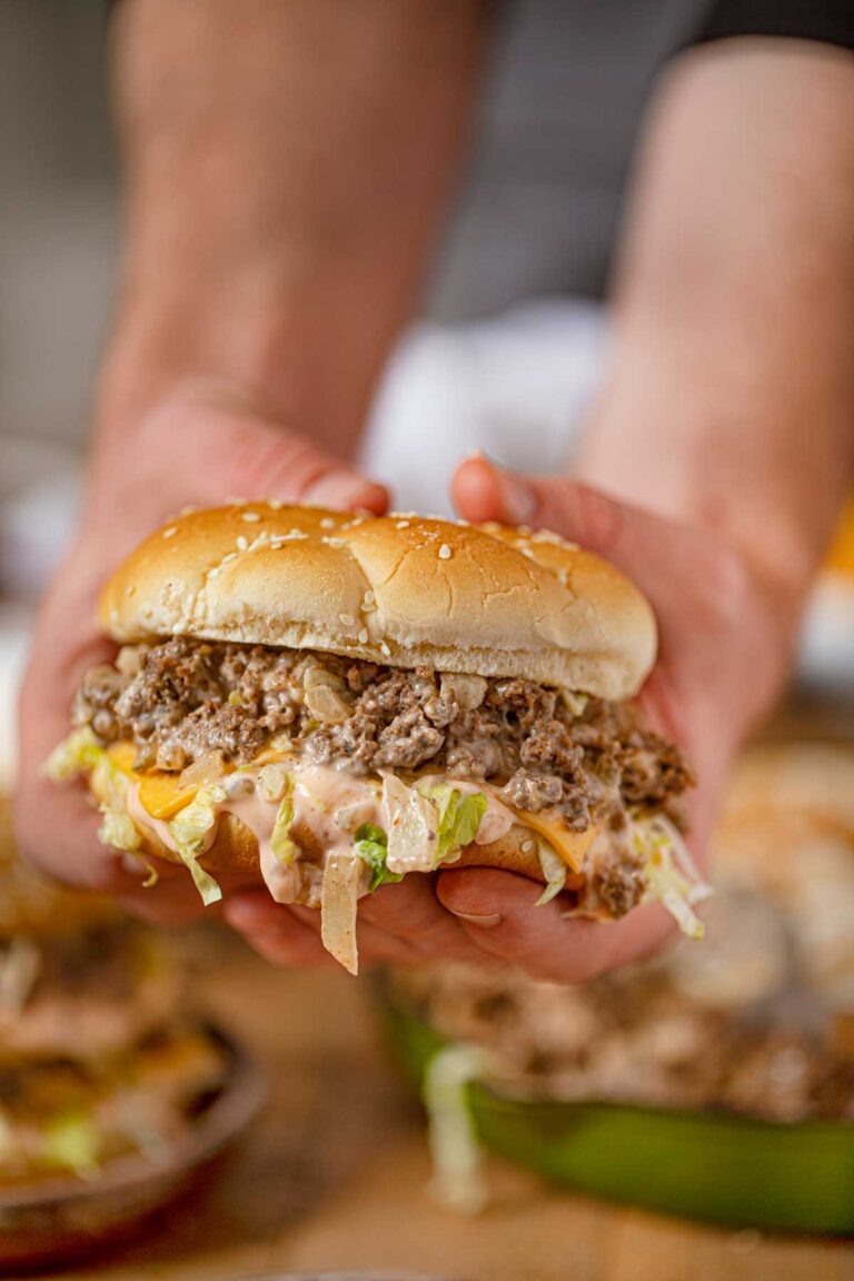 Big Mac Sloppy Joes (w/ Secret Sauce!) - Dinner, then Dessert