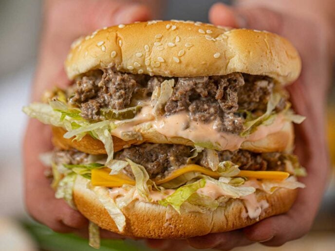 Big Mac Sloppy Joes with Secret Sauce Recipe - Dinner, then Dessert