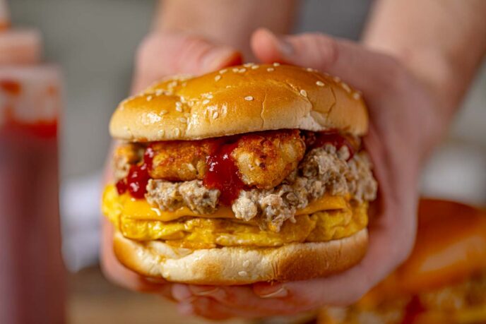 Breakfast Sloppy Joes