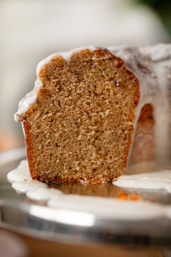 Bourbon Brown Sugar Pound Cake