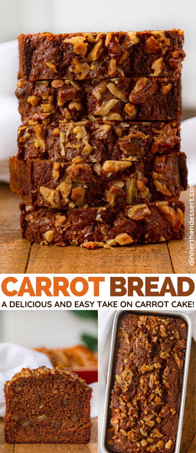 Carrot Bread collage