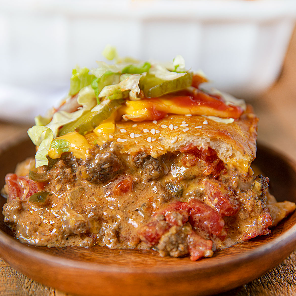Tater Tot Casserole - Dinner, then Dessert