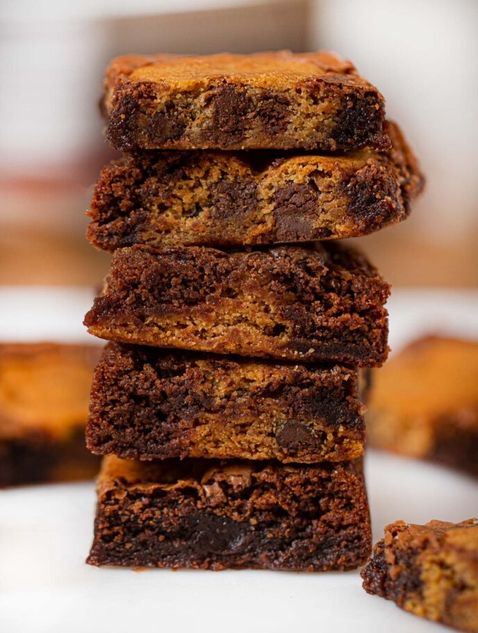 Domino's Cookie Brownie Stack