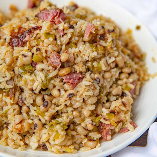 Hoppin John Beans and Rice with Ham