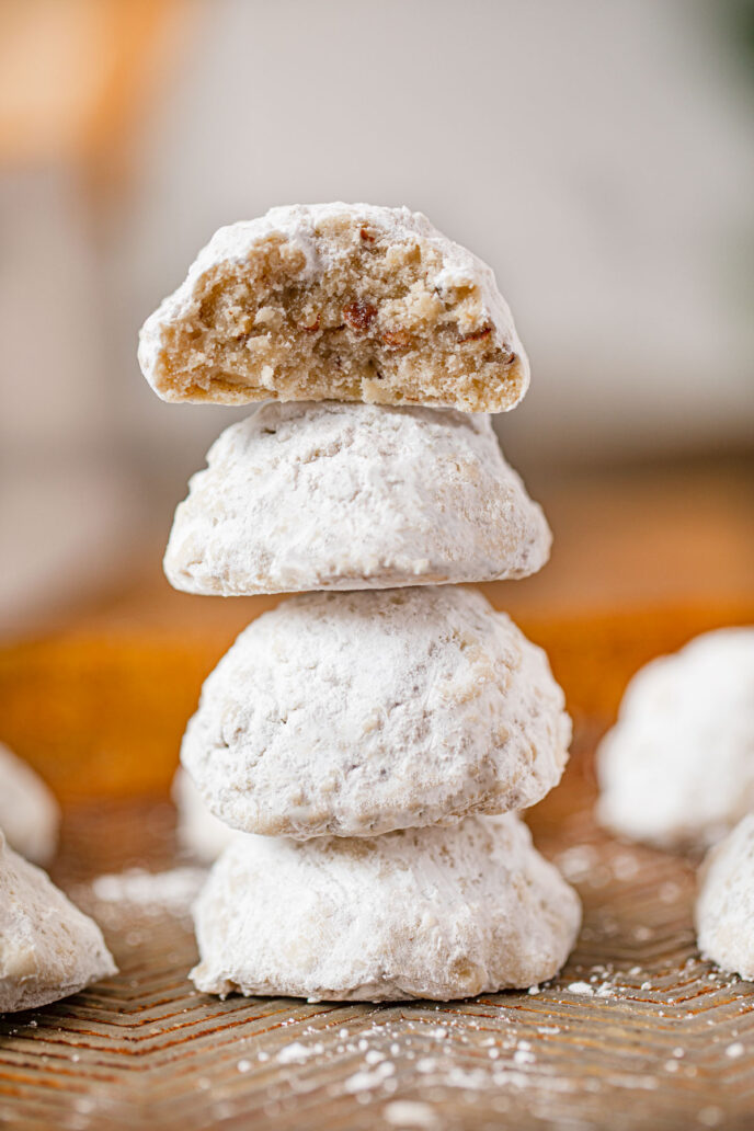 Italian Wedding Cookies Recipe Dinner Then Dessert