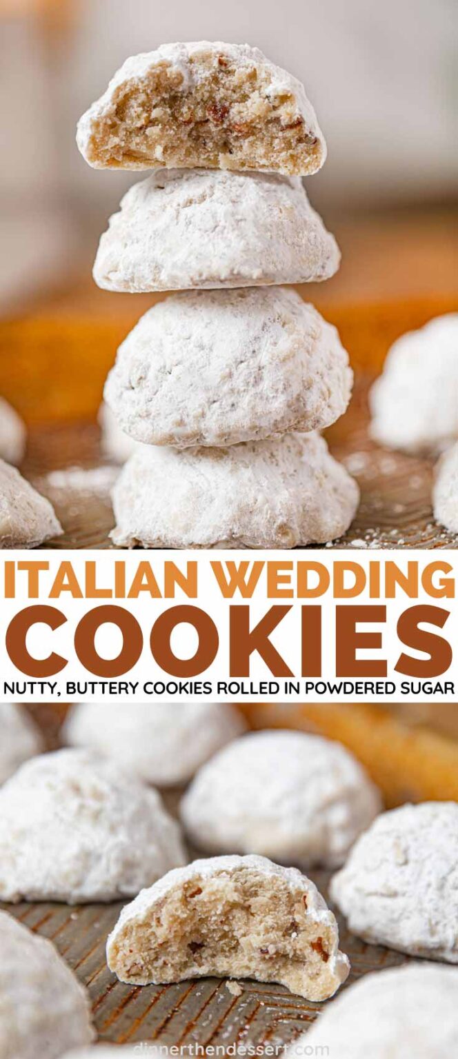 Italian Wedding Cookies Recipe Dinner, then Dessert