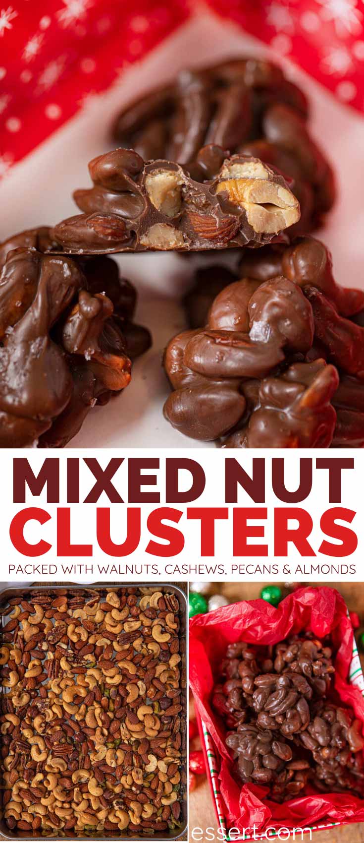 Mixed Nut Clusters Recipe - Dinner, then Dessert