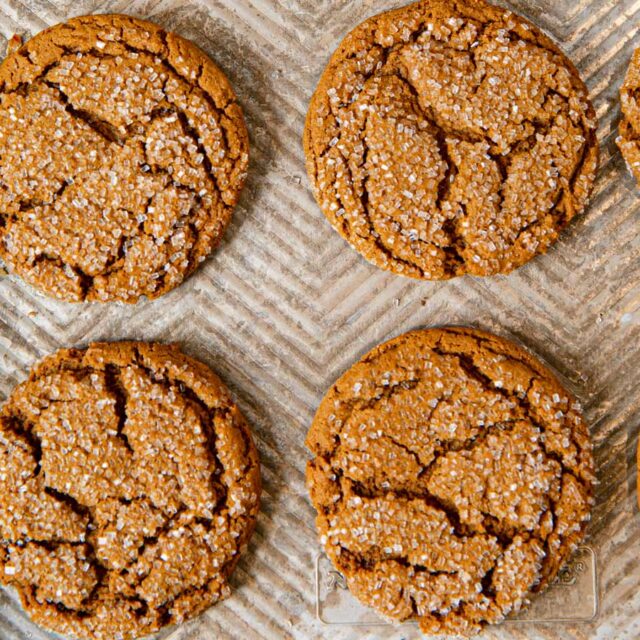 Molasses Cookie Recipe (50 year old family recipe!) - Dinner, then Dessert