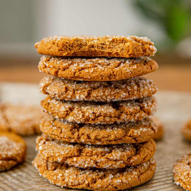 Stack of Molasses Cookies