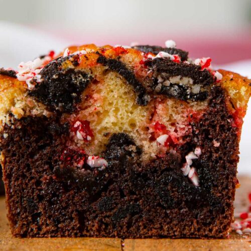 Peppermint Bark Bread with Oreos