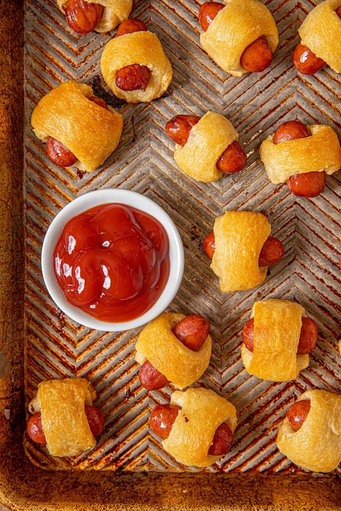 How to make Super Cute Pigs in a Blanket