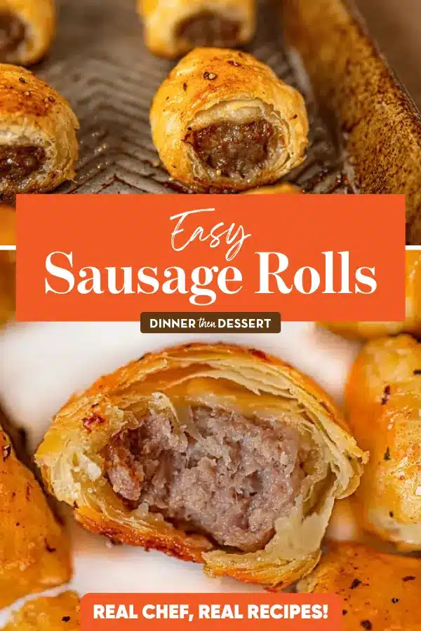 sausage appetizer pin image