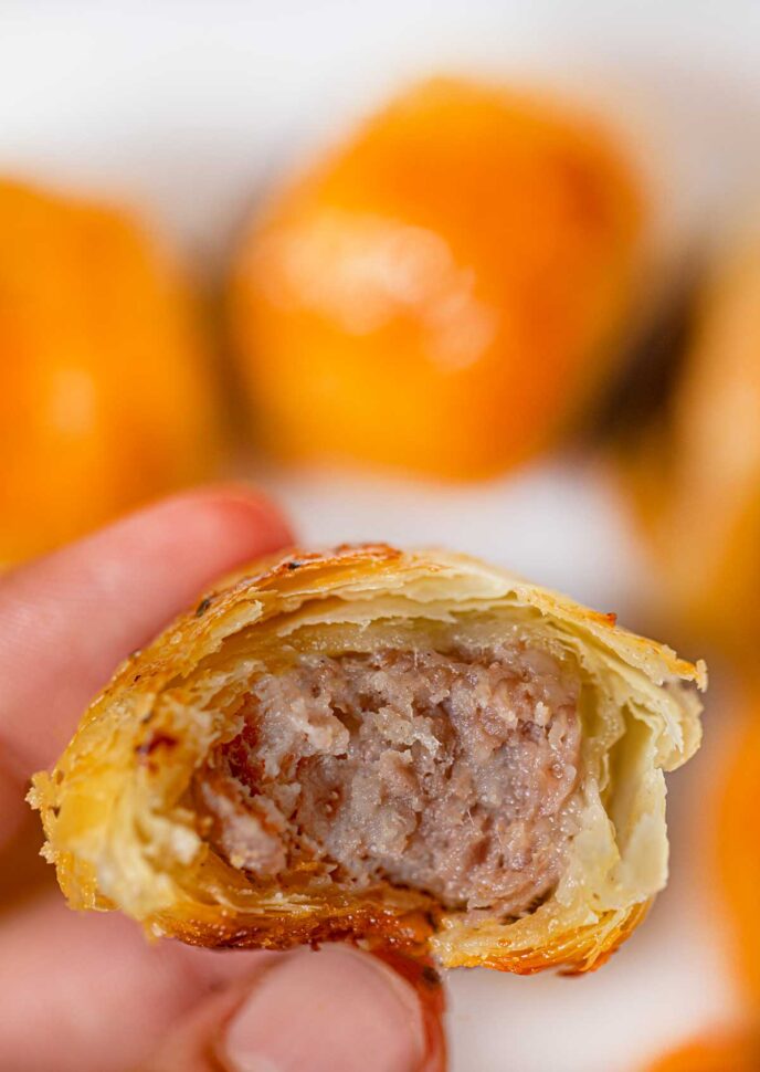 Sausage Roll in hand