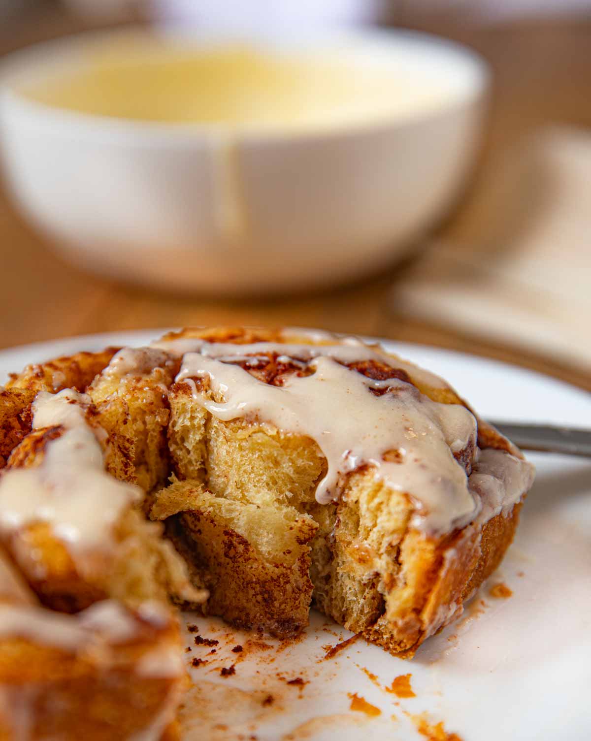 Slow Cooker Cinnamon Rolls Recipe (Crockpot) Dinner, then Dessert