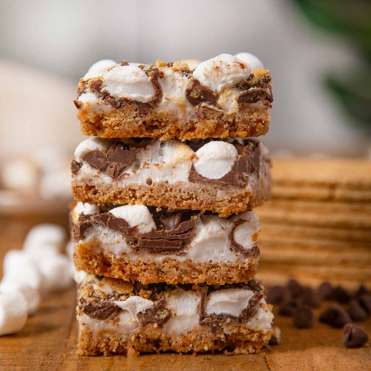Easy S Mores Bars Recipe Only 5 Ingredients Dinner Then Dessert