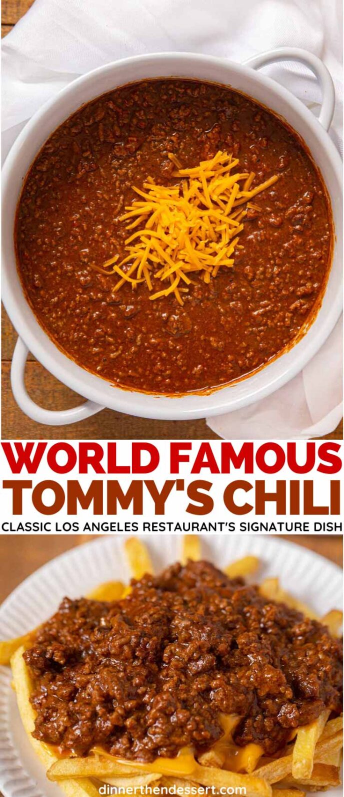 Tommy's Chili collage