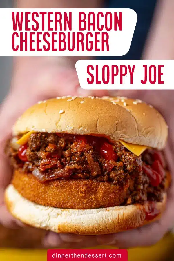 assembled loaded ground beef sandwich held in hands pinterest